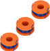 2.5m Line & Spool for MACALLISTER MGTP18Li Strimmer Trimmer (Pack of 3)