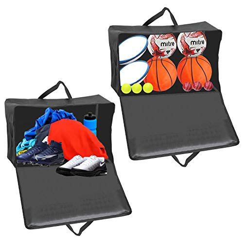 Extra Large Canvas Fabric Sports Kit Football Balls Rugby Hockey Cricket Tennis  Storage Bag