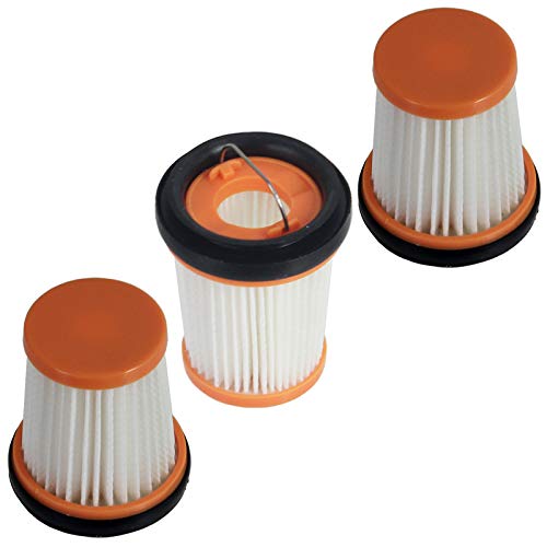 Cone HEPA Filter for Shark WV200 WV201 WV205 WV220 WV251 Vacuum Cleaner (Pack of 3)