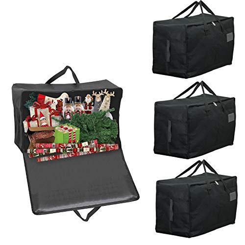 Extra Large Canvas Fabric Christmas Decorations Bag Xmas Tree Storage Bag