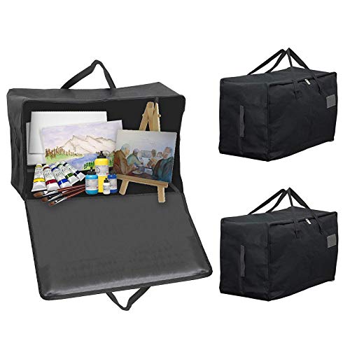 Extra Large Canvas Fabric Arts & Crafts Painting Drawing Organiser Storage Bag