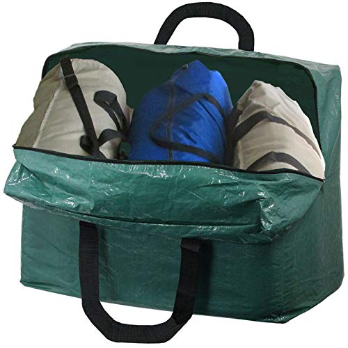 Car Boot Trunk Travel Zipped Storage Bag (Green, 75L)