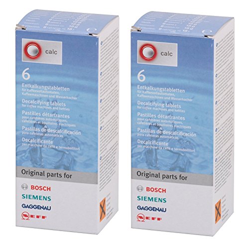 Genuine BOSCH Descaler Tablets for Dolce Gusto Coffee Machine (12 Tablets)