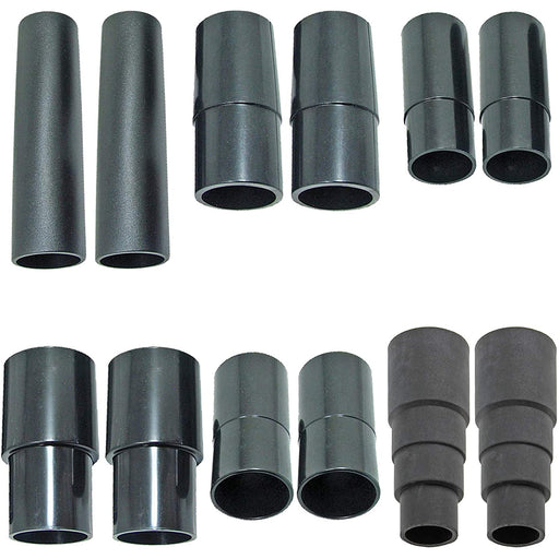 UNIVERSAL Sander Planer Dust Extractor Power Tool Adapters for Vacuum Cleaners (Pack of 12, 26mm 30mm 32mm 35mm 38mm)