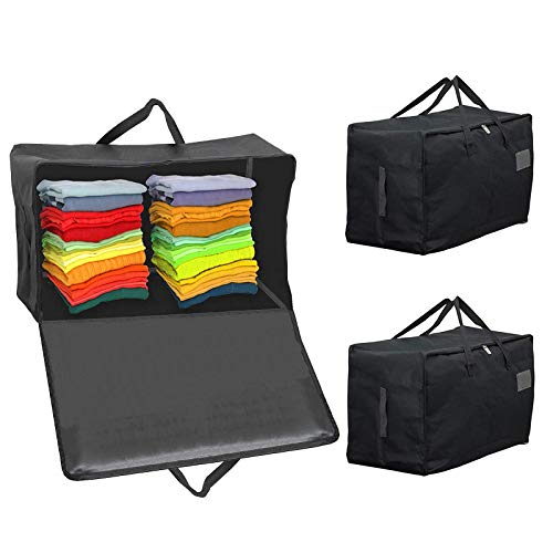 Extra Large Canvas Fabric Clothes Shoes Wardrobe Organiser Storage Bag 
