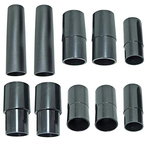 30mm 32mm 35mm 38mm Sander Planer Dust Extractor Power Tool Adapters for Karcher Vacuum Cleaners (Pack of 10)