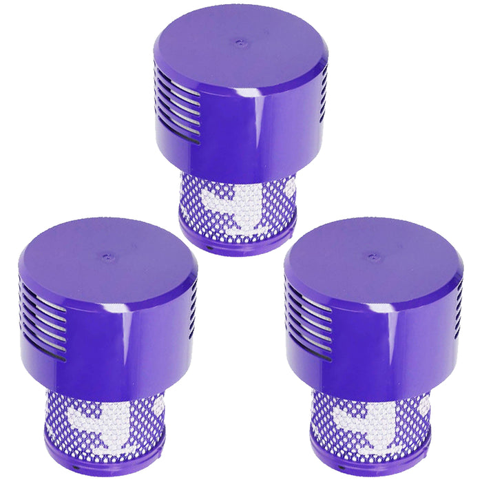 Vacuum Filter for DYSON V10 SV12 Cyclone Cordless (Blue, Pack of 3 Filters)