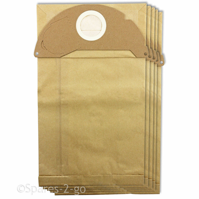 Dust Bags for KARCHER A2204 A2234PT A2534 Wet & Dry Vacuum Cleaner (Filter + 5 Bags)