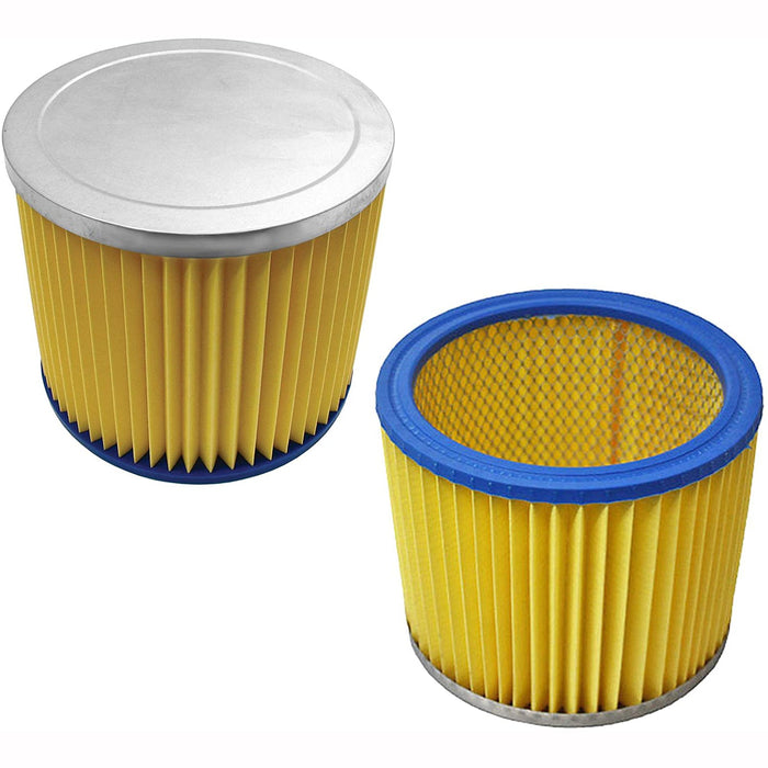 Filter Cartridges x 2 compatible with LIDL Wet & Dry Vacuum Cleaners