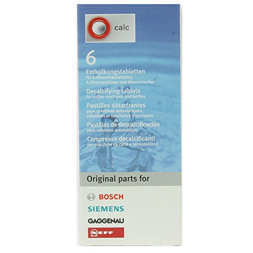 Genuine BOSCH Descaler Tablets for Russell Hobbs Coffee Machine & Kettle (3x Packs of 6)