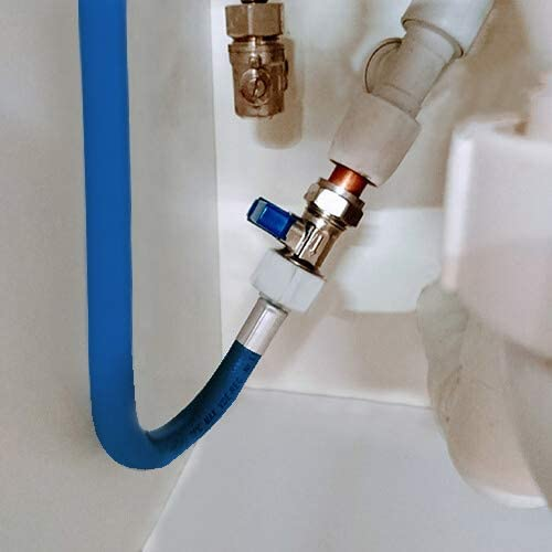 Cold Water Fill Inlet Pipe Hose Dishwasher in use (Long 2.5m)