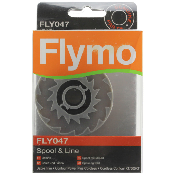 FLYMO Strimmer Spool & Line Garden Trimmer Cordless Contour XT 500XT Sabre Trim FLY047