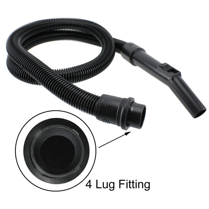 4 Lug Metal End Hose + Telescopic Rod + Tool Kit for VAX Vacuum Cleaner
