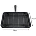 Small Grill Pan with Rack and Detachable Handle + Adjustable Grill Shelf for CATA Oven Cooker