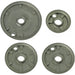 Non Universal Oven Cooker Hob Gas Burner Crown & Flame Cap Kit for BELLING LEISURE - Small, 2 Medium & Large, 55mm - 100mm