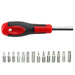 Small Magnetic Tip Screwdriver and Bit Set