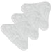 Microfibre Washable Cleaning Pads for Steam Cleaner Mop Pack of 3