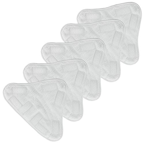 Microfibre Washable Cleaning Pads for Steam Cleaner Mop Pack of 5