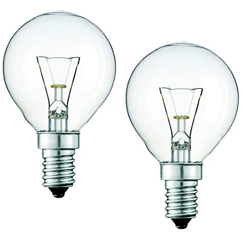 Oven Cooker Light Bulb for Fisher & Paykel E14 SES 40w 300° (Pack of 2)