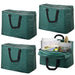 Arts & Crafts Painting Drawing Storage Bag (Pack of 4, Green, 75L)