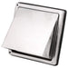 Stainless Steel Square Hood/Cowl Vent 100mm.