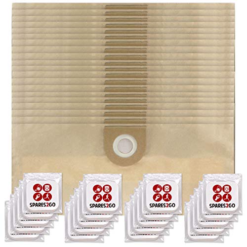 Vacuum Cleaner Bags compatible with VAX PRO V100 Powa Rapide 6121 6131T 6151F 6151T 7131 (Pack of 20) + Fresheners