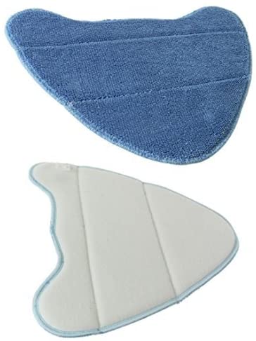 Microfibre Cleaning Pads for Vax S86-SF-B S86-SF-C S86-SF-P S86-SF-T Steam Cleaner Mops (Pack of 2)