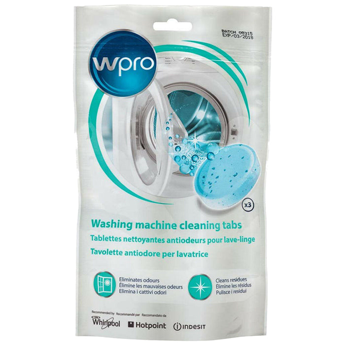 Washing Machine Cleaner Tabs Powerfresh Washer Odour Cleaning Tablets x 3