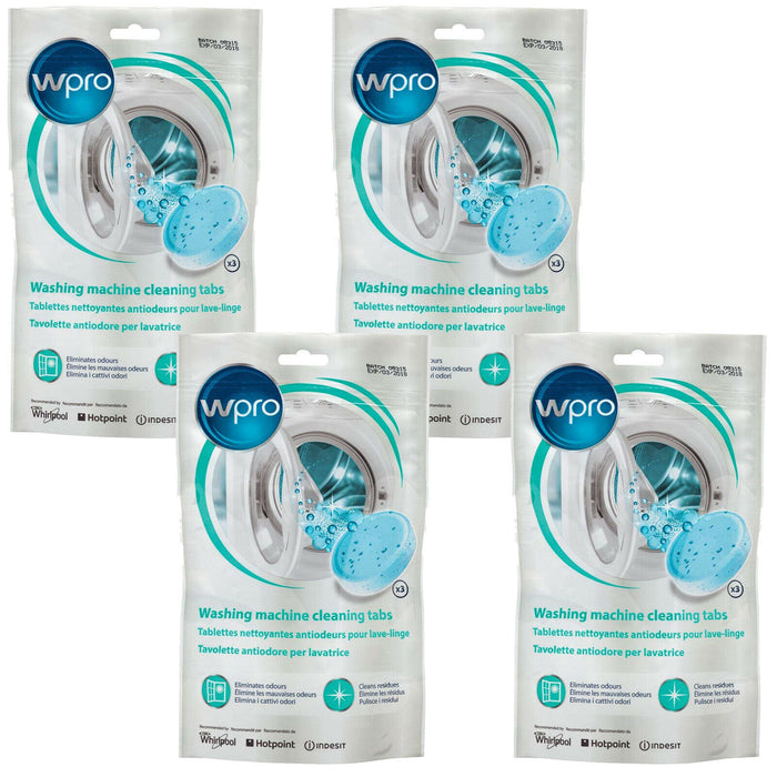 Washing Machine Cleaner Tabs Powerfresh Washer Odour Cleaning Tablets x 12
