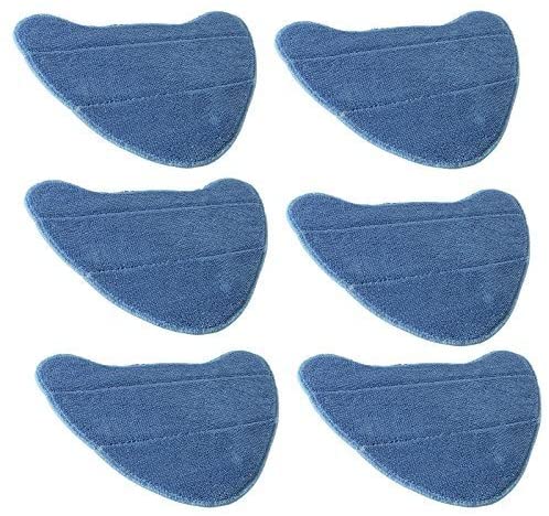 Microfibre Cleaning Pads for Abode ADSM4001 Steam Cleaner Mops (Pack of 6)