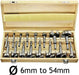 16 Piece Forstner Complete 6mm - 54mm Drill Bit Tool Set,