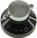Gas Flame Control Knob for NEW WORLD Ovens & Cookers (Silver / Black)