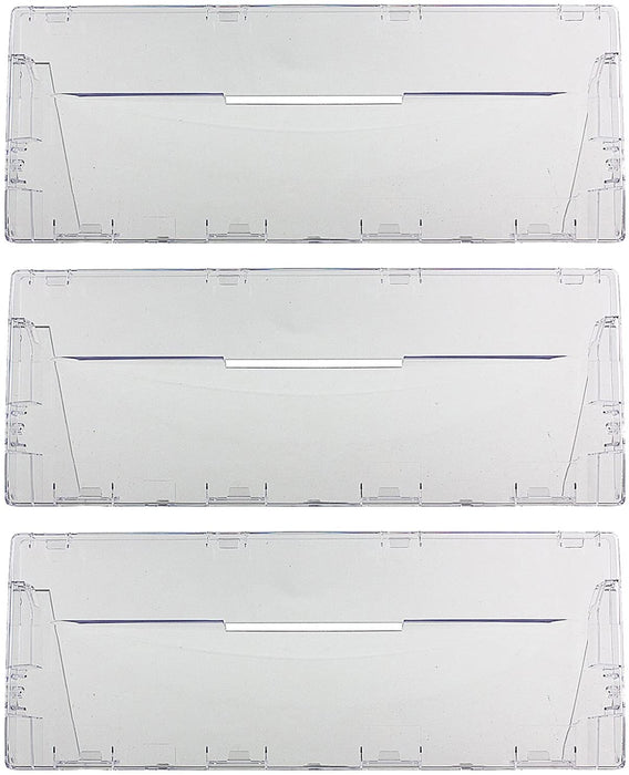 Plastic Drawer Flap Front Handle for ARISTON Fridge Freezer (Pack of 3)