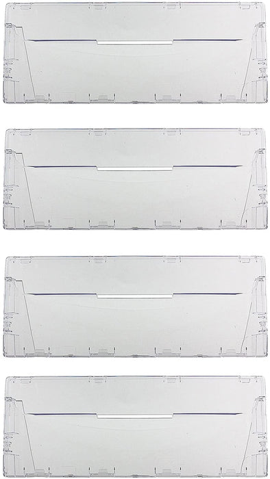 Plastic Drawer Flap Front Handle for ARISTON Fridge Freezer (Pack of 4)