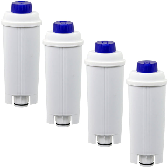 Water Filter for DELONGHI Coffee Machine DLS C002 SER3017 ECAM 20 21 22 23 24 25 26 28 35 44 45 65 (Pack of 4)