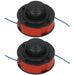  Line & Spool 8m for B&Q Strimmer Trimmer (Pack of 2)
