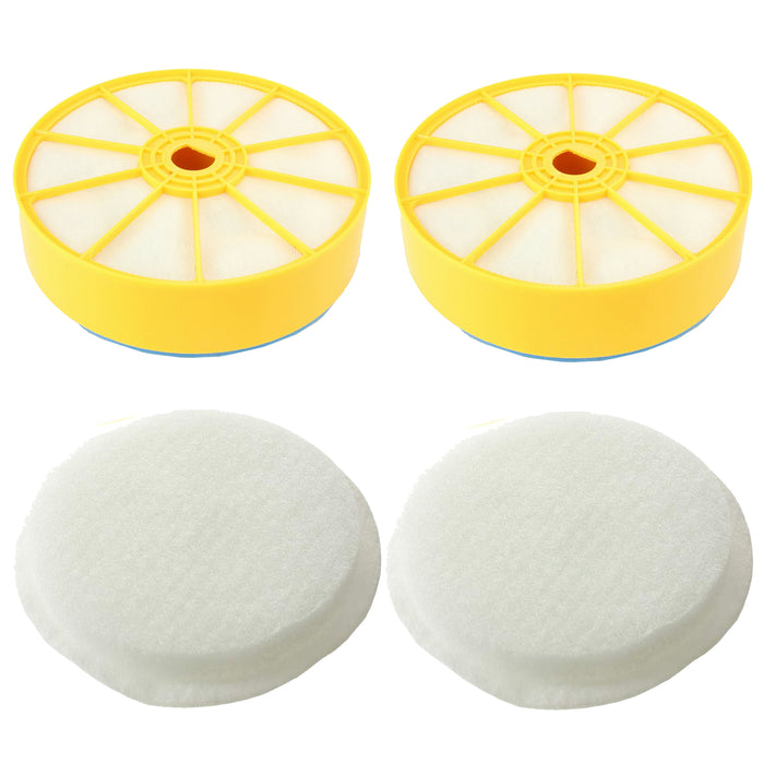 Washable Pre Motor Side Filter & Post Filter Pad Kit for Dyson DC07 (Pack of 2)
