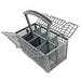 Dishwasher Cutlery Basket Cage Lid & Removable Handle compatible with Baumatic