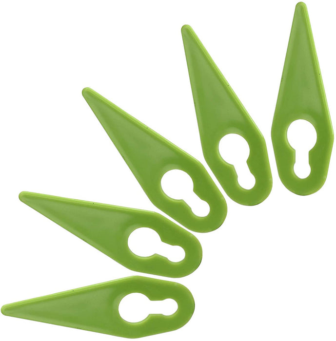 Plastic Blades for Grass Trimmer Strimmer GTECH ST01 ST02 ST04 ST05 ST20 (Pack of 40)