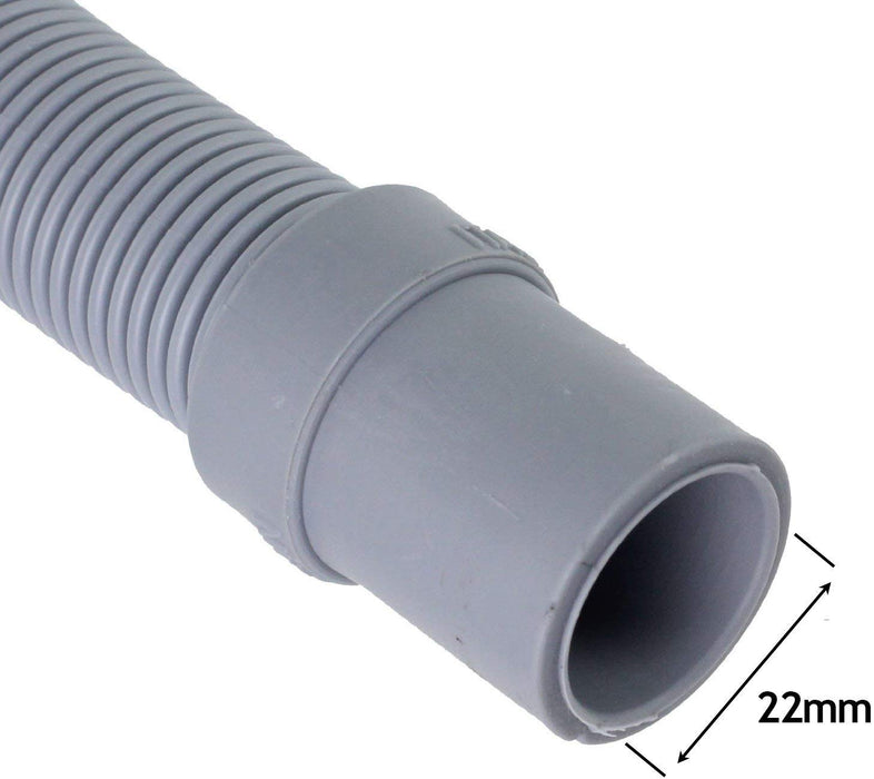 Drain Hose Extension Pipe Kit for Kenwood Washing Machine Dishwasher (2.5m, 19mm / 22mm)