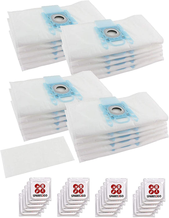 Dust Bags for SIEMENS Vacuum Cleaners Cloth Multi Layer (Pack of 20 + 4 Filters) + 20 Fresheners Tabs