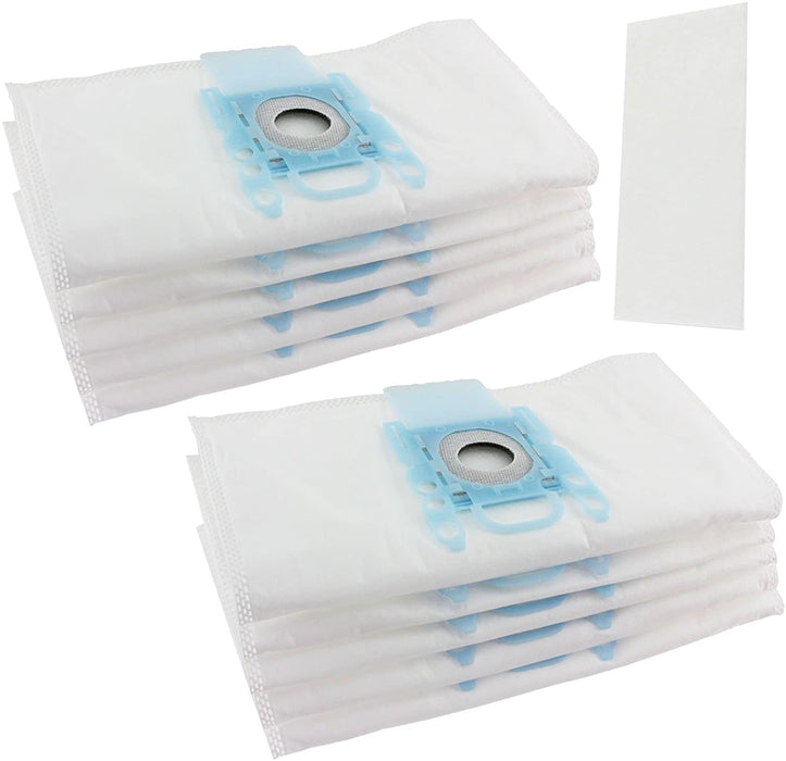 Dust Bags for BOSCH BSG6 BSG7 GL30 Vacuum Cleaners Cloth Multi Layer (Pack of 10 + 2 Filters)
