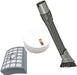 HEPA Filter Kit + 2-in-1 Dusting Brush Crevice Tool for Shark NV340 Vacuum Cleaner