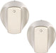 Hot-Ari ix Control Knob Switch for Hotpoint Oven Cooker (Silver, Pack of 2)