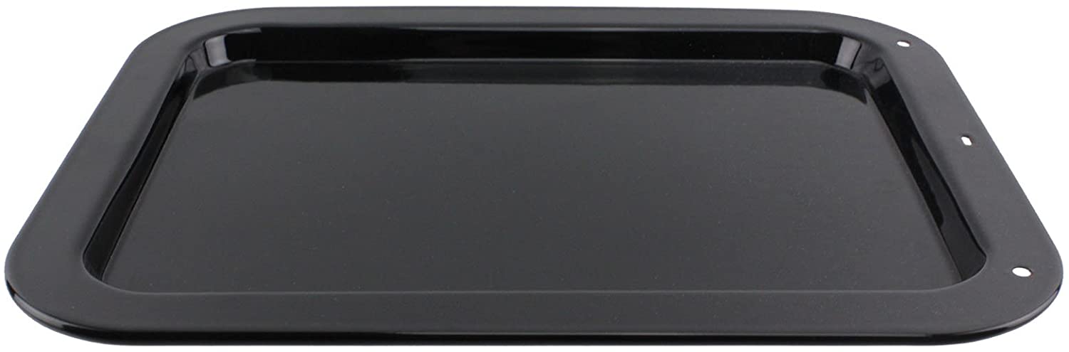 Shallow Medium Vitreous Enamel Oven Baking Tray 36.5 x 28.5 cm