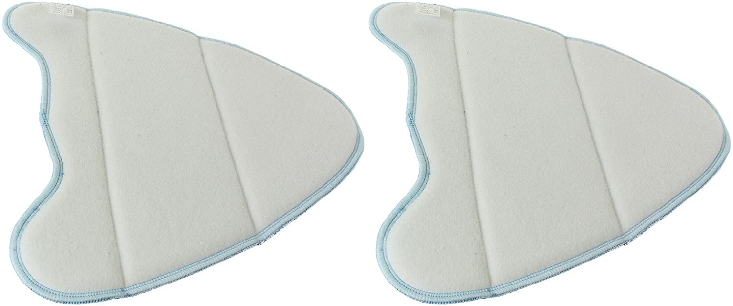 Microfibre Cleaning Pads for Vax S7 S7-A S7-A+Total Home Duet Master Steam Cleaner Mops (Pack of 2)