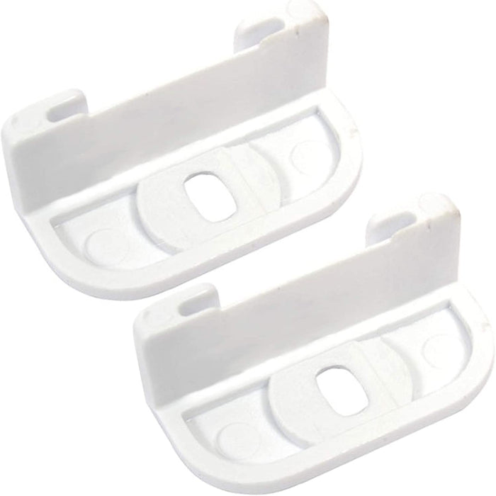 Sliding Hinge Door Guide Slider Bracket for New World NW50/50 NW70/30 Fridge Freezer (Pack of 2)