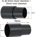 Tool Dust Port Adaptors for Titan Vacuum Cleaner 26 30 32 35 38mm