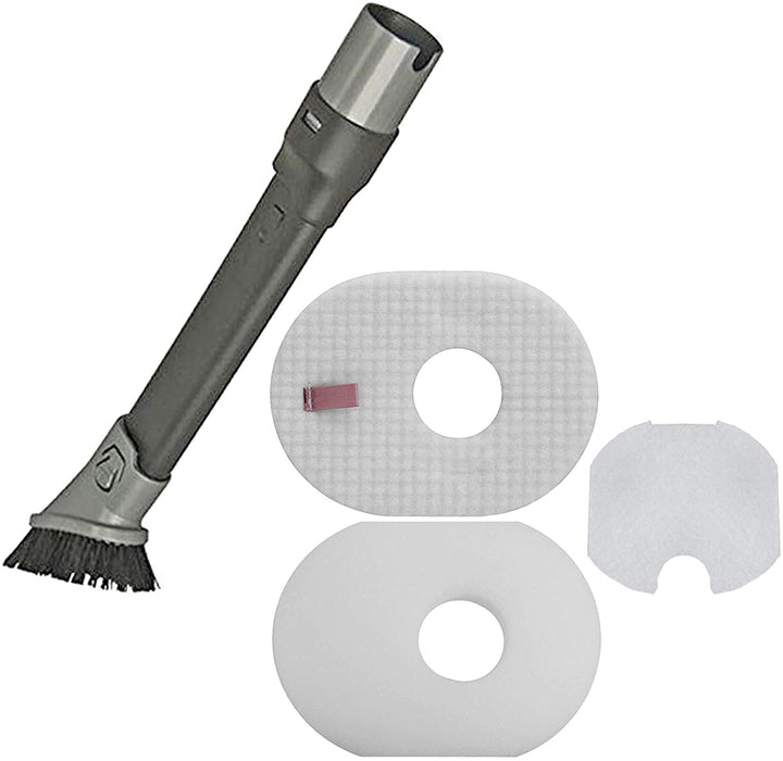 Filter Kit + 2-in-1 Dusting Brush Crevice Tool for Shark NV300 Vacuum Cleaner