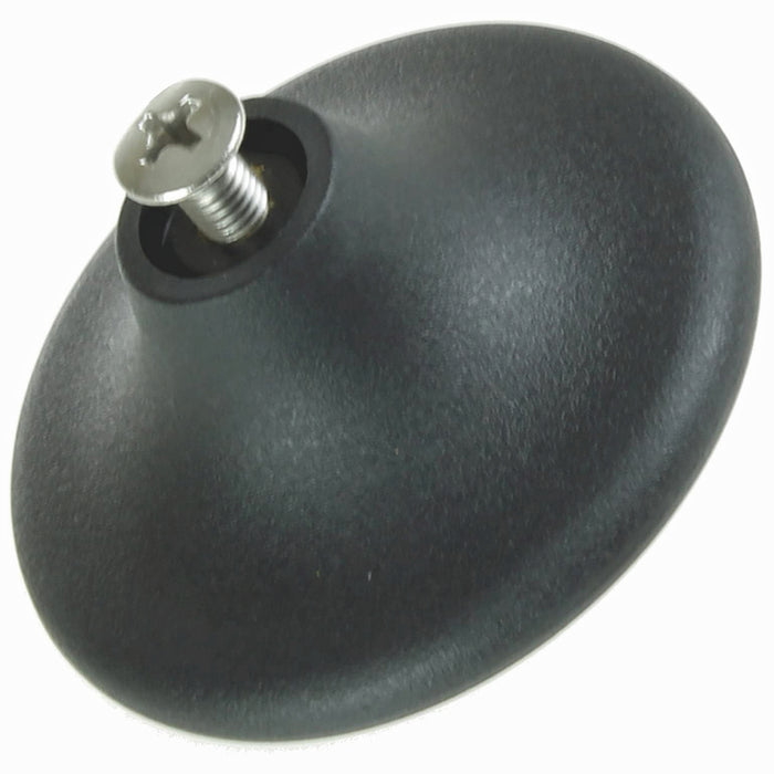 2 x 4.5cm Small Handle Lid Knob For Le Creuset Casserole Pot / Dish / Saucepan (Black)